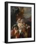 Mercury Ordering Calypso to Release Odysseus-Gerard De Lairesse-Framed Art Print