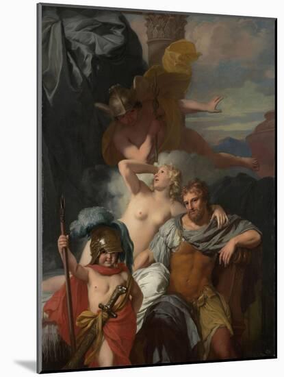 Mercury Ordering Calypso to Release Odysseus-Gerard De Lairesse-Mounted Art Print