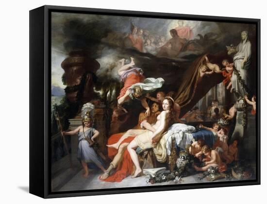 Mercury Ordering Calypso to Release Ulysses-Gerard De Lairesse-Framed Stretched Canvas