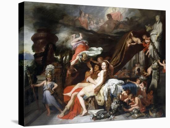 Mercury Ordering Calypso to Release Ulysses-Gerard De Lairesse-Stretched Canvas