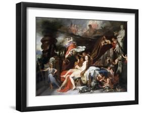 Mercury Ordering Calypso to Release Ulysses-Gerard De Lairesse-Framed Giclee Print