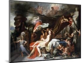 Mercury Ordering Calypso to Release Ulysses-Gerard De Lairesse-Mounted Giclee Print