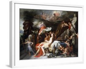 Mercury Ordering Calypso to Release Ulysses-Gerard De Lairesse-Framed Giclee Print