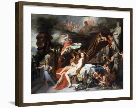 Mercury Ordering Calypso to Release Ulysses-Gerard De Lairesse-Framed Giclee Print