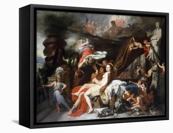 Mercury Ordering Calypso to Release Ulysses-Gerard De Lairesse-Framed Stretched Canvas