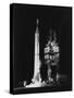 Mercury-Redstone 3 Missile On Launch Pad, Cape Canaveral, Florida-Stocktrek Images-Stretched Canvas