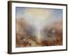 Mercury Sent to Admonish Aeneas-J. M. W. Turner-Framed Giclee Print