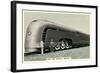 Mercury Train-null-Framed Art Print