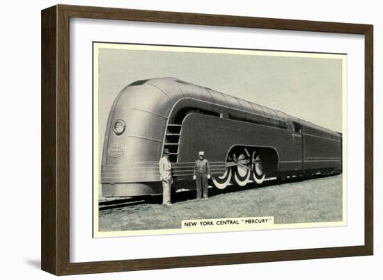 Mercury Train-null-Framed Art Print