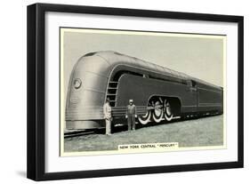 Mercury Train-null-Framed Art Print