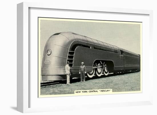 Mercury Train-null-Framed Art Print