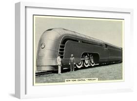 Mercury Train-null-Framed Art Print