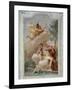 Mercury Urging Aeneas to Depart-Giambattista Tiepolo-Framed Giclee Print