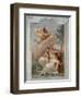 Mercury Urging Aeneas to Depart-Giambattista Tiepolo-Framed Giclee Print