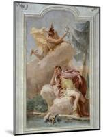 Mercury Urging Aeneas to Depart-Giambattista Tiepolo-Mounted Giclee Print