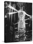 Mercury Vapor Tubes Being Made at a General Electric Plant-Andreas Feininger-Stretched Canvas
