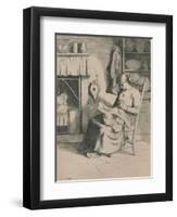 Mercy at Her Work, C1916-William Strang-Framed Giclee Print