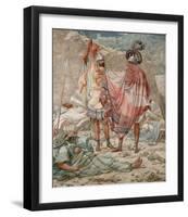 Mercy: David Spareth Saul's Life-Richard Dadd-Framed Art Print