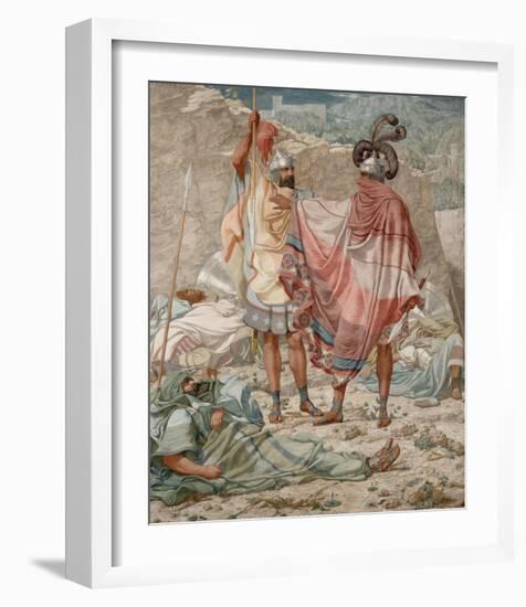 Mercy: David Spareth Saul's Life-Richard Dadd-Framed Art Print