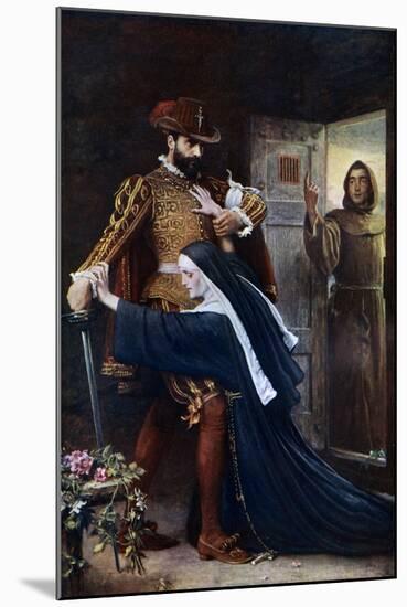 Mercy During the Massacre of St Bartholomew's Day, 1926-John Everett Millais-Mounted Giclee Print