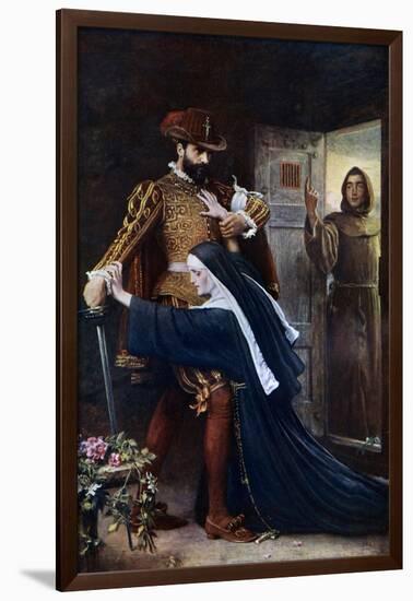 Mercy During the Massacre of St Bartholomew's Day, 1926-John Everett Millais-Framed Giclee Print