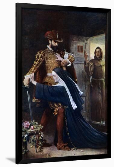 Mercy During the Massacre of St Bartholomew's Day, 1926-John Everett Millais-Framed Giclee Print