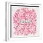 Merde – Pink-Cat Coquillette-Framed Giclee Print