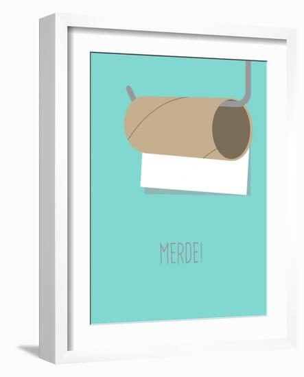 Merde !-null-Framed Art Print