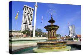Merdeka Square Fountain, Kuala Lumpur, Malaysia, Southeast Asia, Asia-Richard Cummins-Stretched Canvas