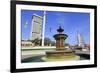 Merdeka Square Fountain, Kuala Lumpur, Malaysia, Southeast Asia, Asia-Richard Cummins-Framed Photographic Print