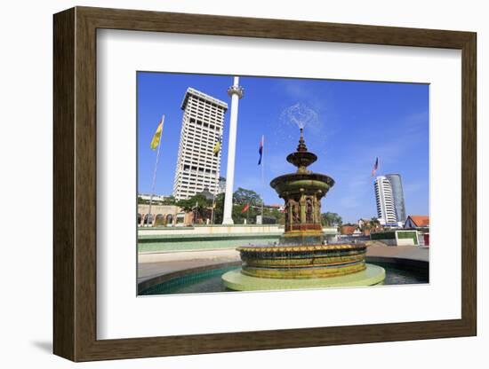 Merdeka Square Fountain, Kuala Lumpur, Malaysia, Southeast Asia, Asia-Richard Cummins-Framed Photographic Print