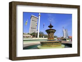 Merdeka Square Fountain, Kuala Lumpur, Malaysia, Southeast Asia, Asia-Richard Cummins-Framed Photographic Print