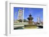 Merdeka Square Fountain, Kuala Lumpur, Malaysia, Southeast Asia, Asia-Richard Cummins-Framed Photographic Print