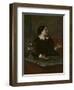 Mère Grégoire, 1855 and 1857-59-Gustave Courbet-Framed Premium Giclee Print