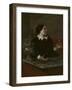 Mère Grégoire, 1855 and 1857-59-Gustave Courbet-Framed Giclee Print