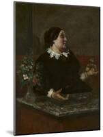 Mère Grégoire, 1855 and 1857-59-Gustave Courbet-Mounted Giclee Print