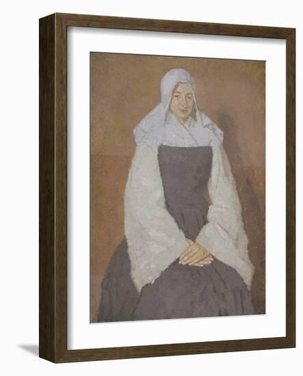 Mere Poussepin, 1920-Gwen John-Framed Giclee Print