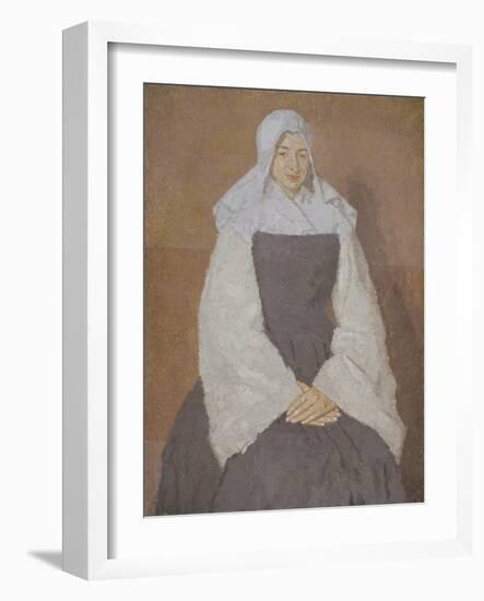 Mere Poussepin, 1920-Gwen John-Framed Giclee Print