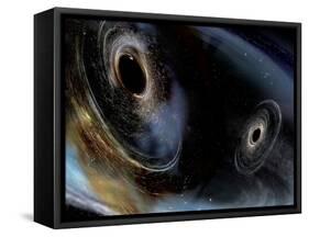 Merging Black Holes-null-Framed Stretched Canvas