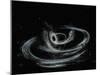 Merging Black Holes-null-Mounted Photographic Print