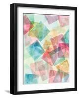 Merging Shapes I-Ann Marie Coolick-Framed Art Print