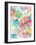 Merging Shapes I-Ann Marie Coolick-Framed Art Print