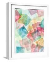 Merging Shapes I-Ann Marie Coolick-Framed Art Print