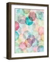 Merging Shapes II-Ann Marie Coolick-Framed Art Print