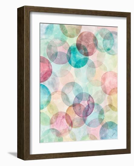 Merging Shapes II-Ann Marie Coolick-Framed Art Print