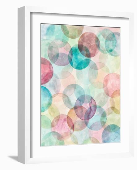 Merging Shapes II-Ann Marie Coolick-Framed Art Print