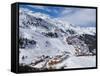 Meribel-Mottaret, 1750M, Ski Area, Meribel, Three Valleys, Savoie, French Alps-Gavin Hellier-Framed Stretched Canvas