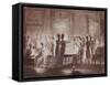 Meridiana Pavilion of the Pitti Palace in Florence-Joseph Franque-Framed Stretched Canvas