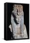 Merit-Amun, Ramses Ii's Daughter, Painted Limestone Statue, from Ramesseum at Thebes,-null-Framed Stretched Canvas