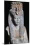 Merit-Amun, Ramses Ii's Daughter, Painted Limestone Statue, from Ramesseum at Thebes,-null-Mounted Giclee Print